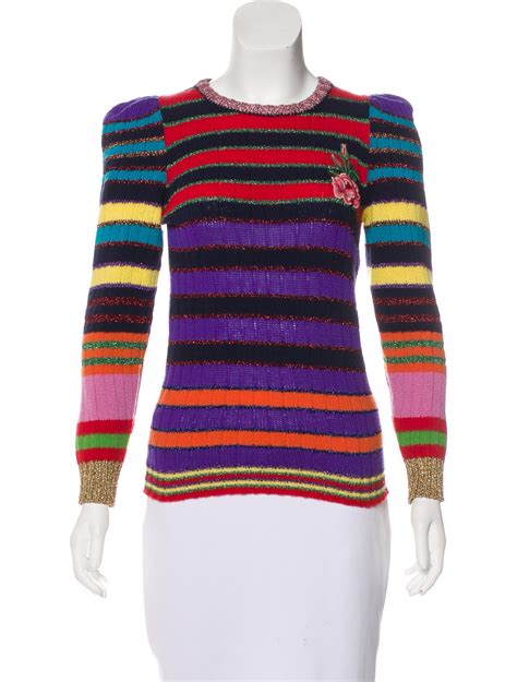 gucci jumper women stripe|gucci sweatshirt women's cheap.